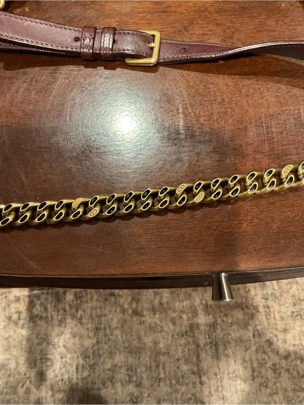 Dior structured crossbody